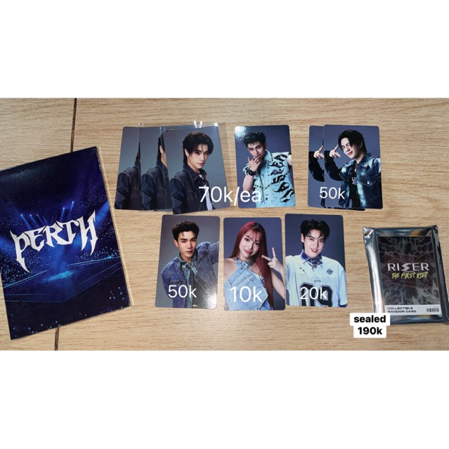 READY STOCK RISER CONCERT MERCHANDISE OFFICIAL PERTH MINI PHOTOSET PHUWIN POND WILLIAM FOURT ASHI SA