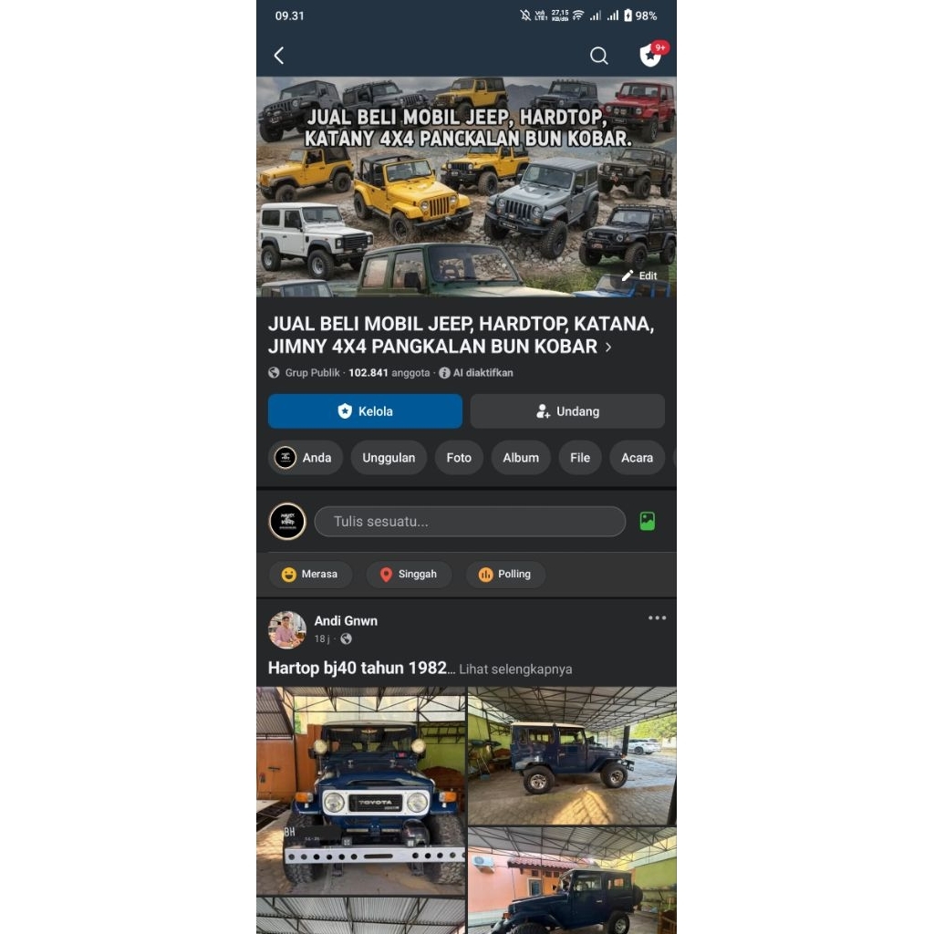 GRUP / GROUP / GRUB FACEBOOK