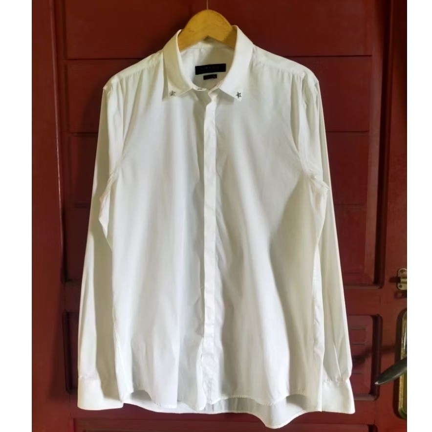 Kemeja Putih Zara Man Casual