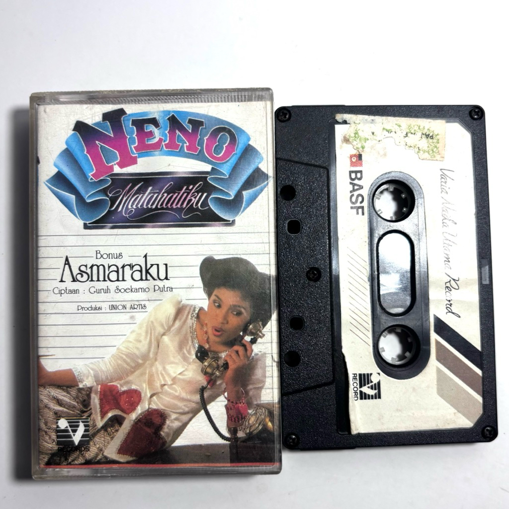 Kaset Pita Neno Warisman Matahatiku Bonus Asmaraku Ciptaan Guruh Soekarno Putra / Pop Indonesia / Po