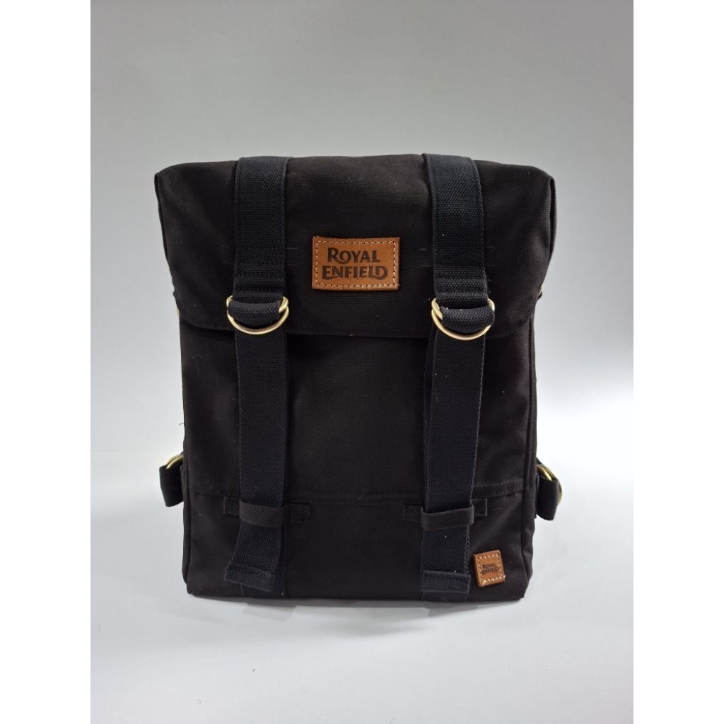 Royal Enfield sidebag, tas samping Royal Enfield Hitam