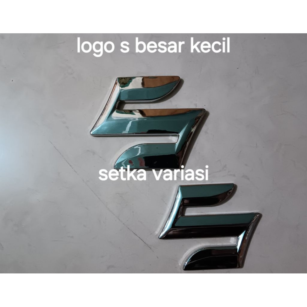 emblem logo tulisan suzuki/emblem suzuki ertiga,apv,universal