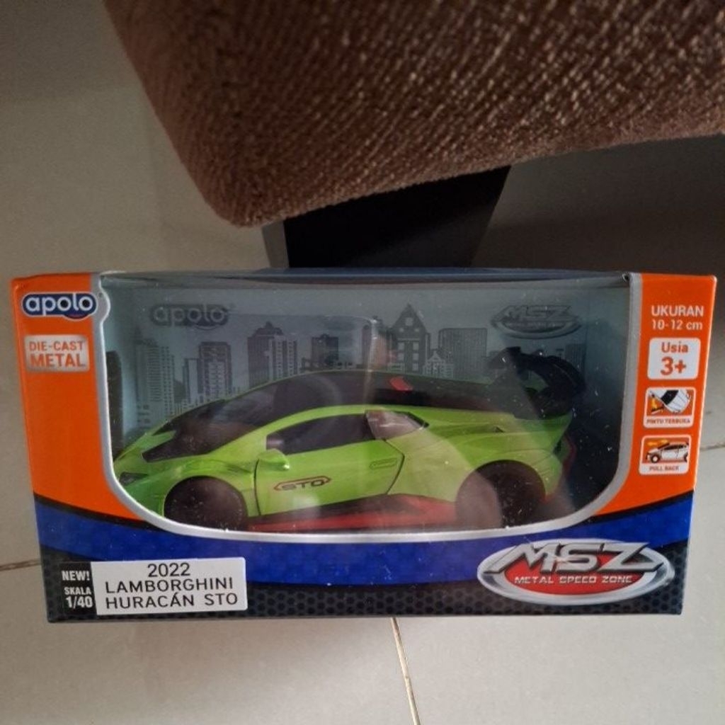 2022 lamborghini huracan sto apolo hijau