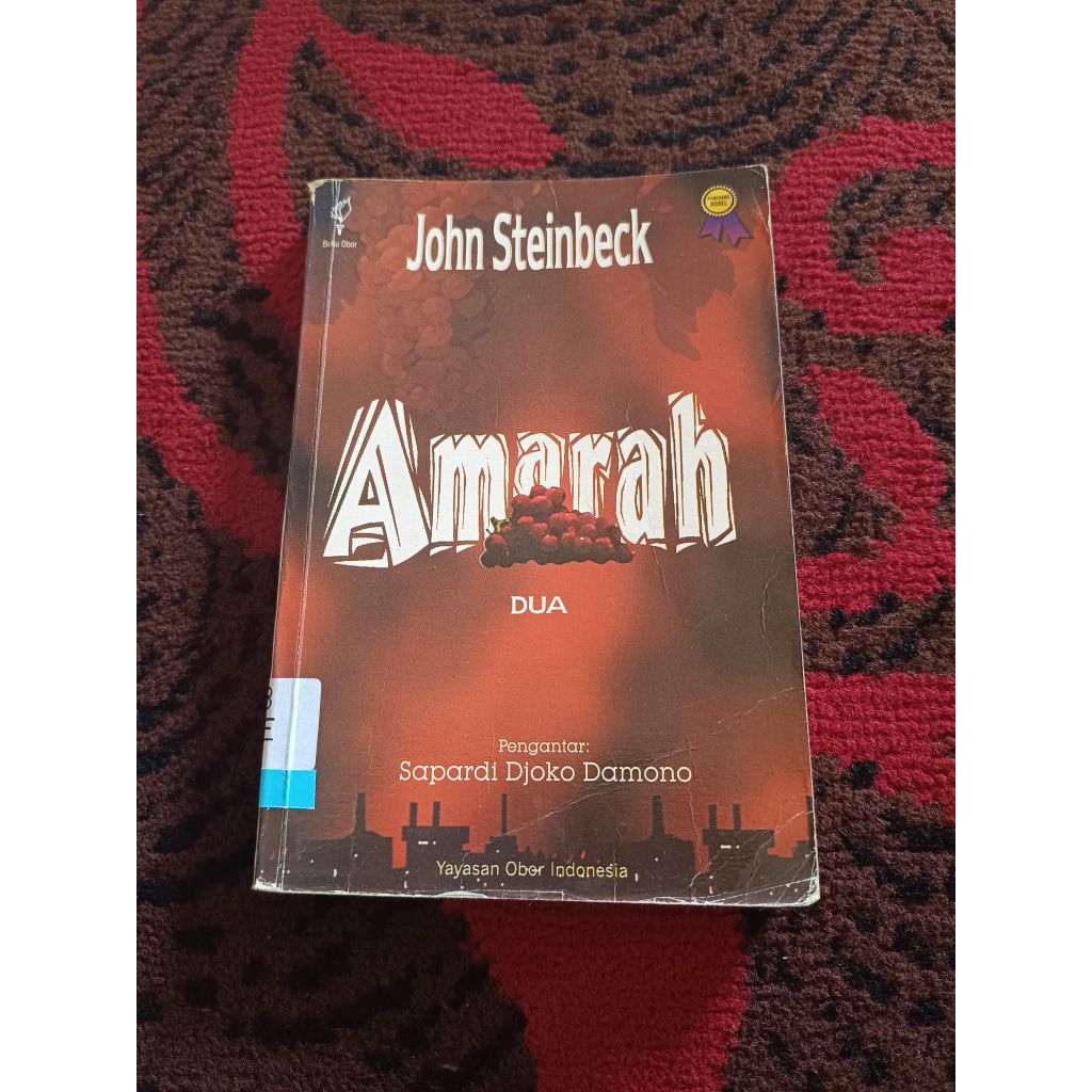 Buku Original Amarah Jilid Dua by John Steinbeck