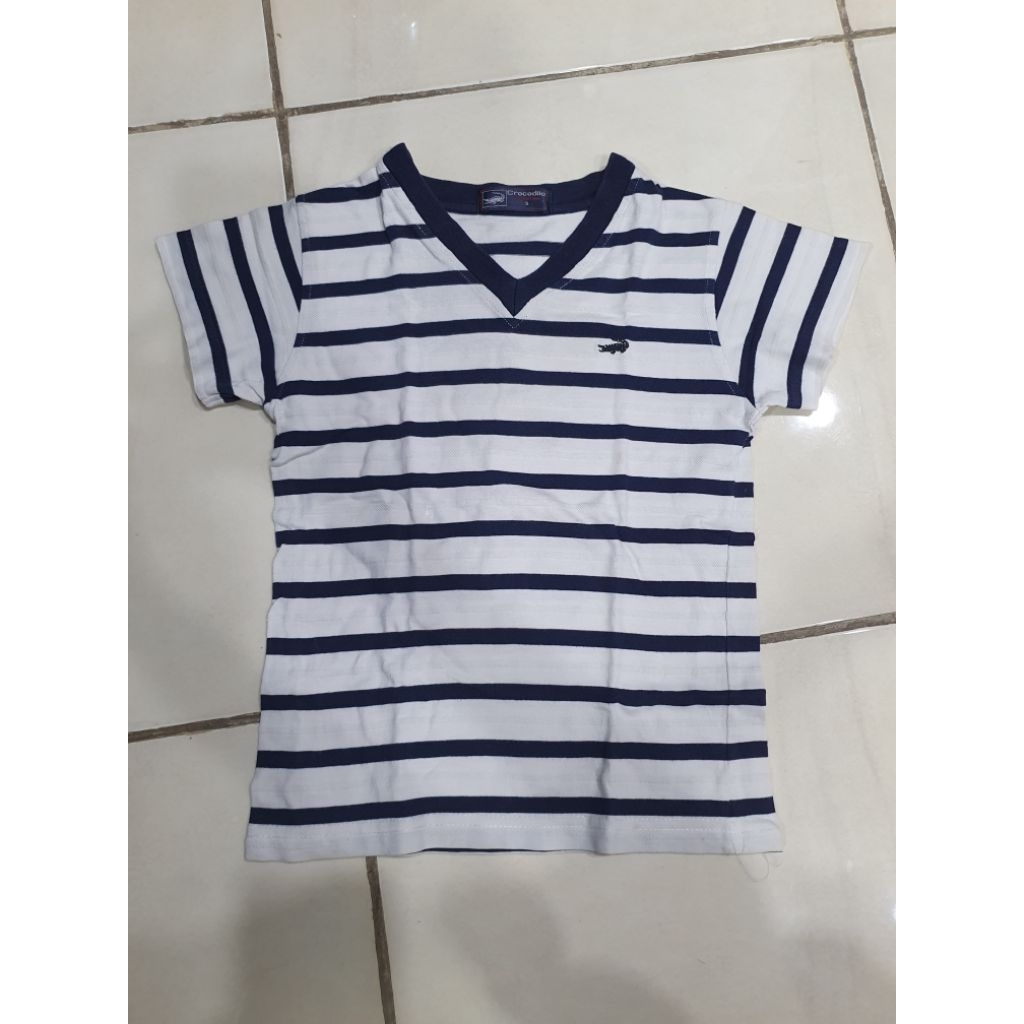 Kaos anak cowok Crocodile / boys stripes T shirt Crocodile