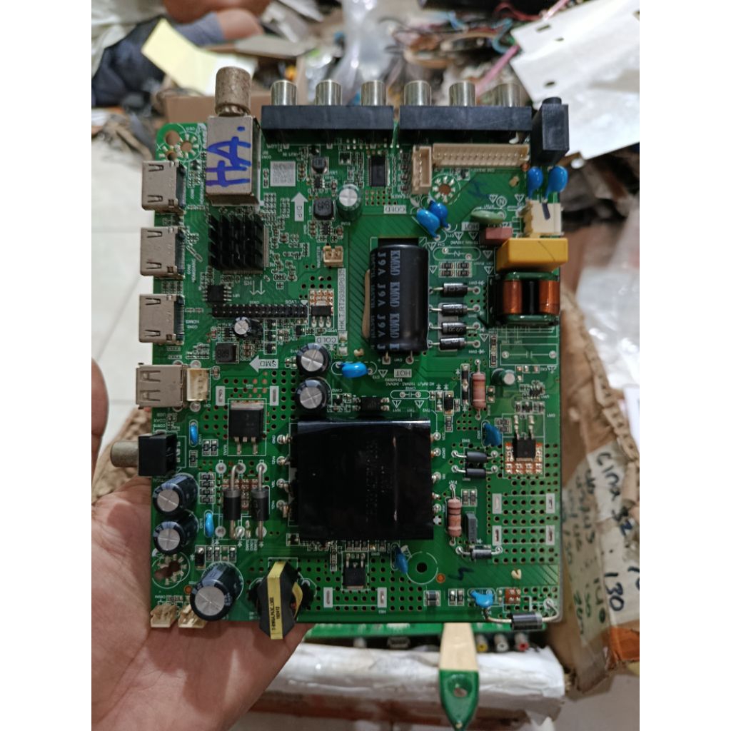 MB MOBO MAINBOARD MODULE MESIN TV AKARI SC52V43 MB MAINBOARD AKARI SC-52V43