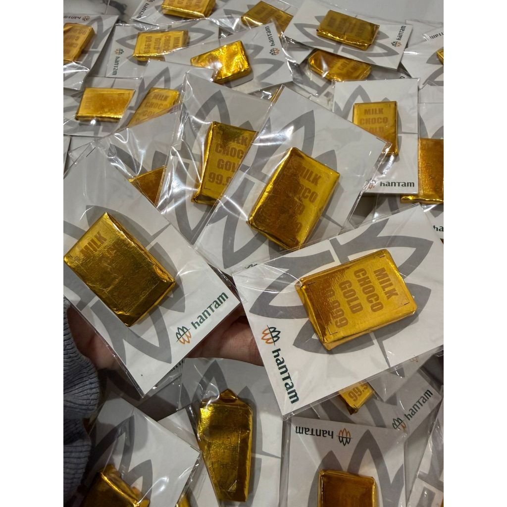 Promo Coklat 7 Pcs Coklat Emas Antum Series Lebaran Natal Imlek