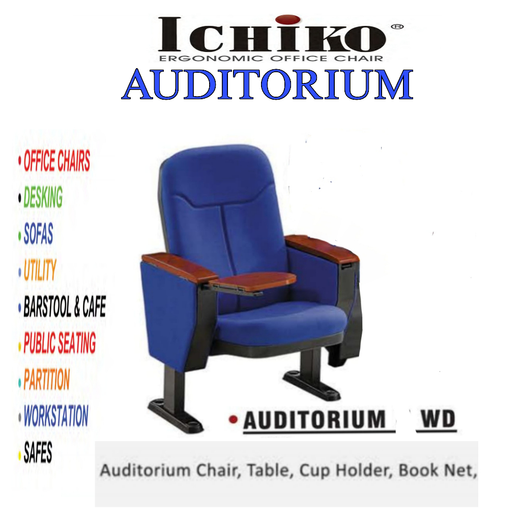KURSI AUDITORIUM ICHIKO AUDITORIUM WOODEN KURSI THEATER KURSI BIOSKOP