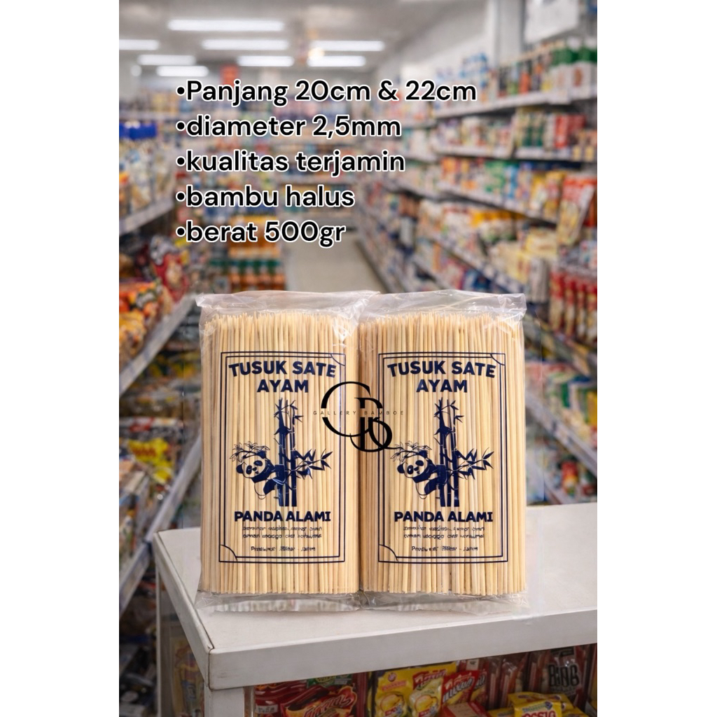 [500gr] Tusuk Sate Ayam / sate cumi / sate angkringan