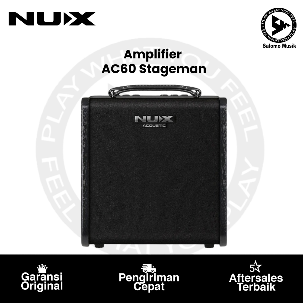 Ampli Gitar Akustik Nux AC60 Stageman Original