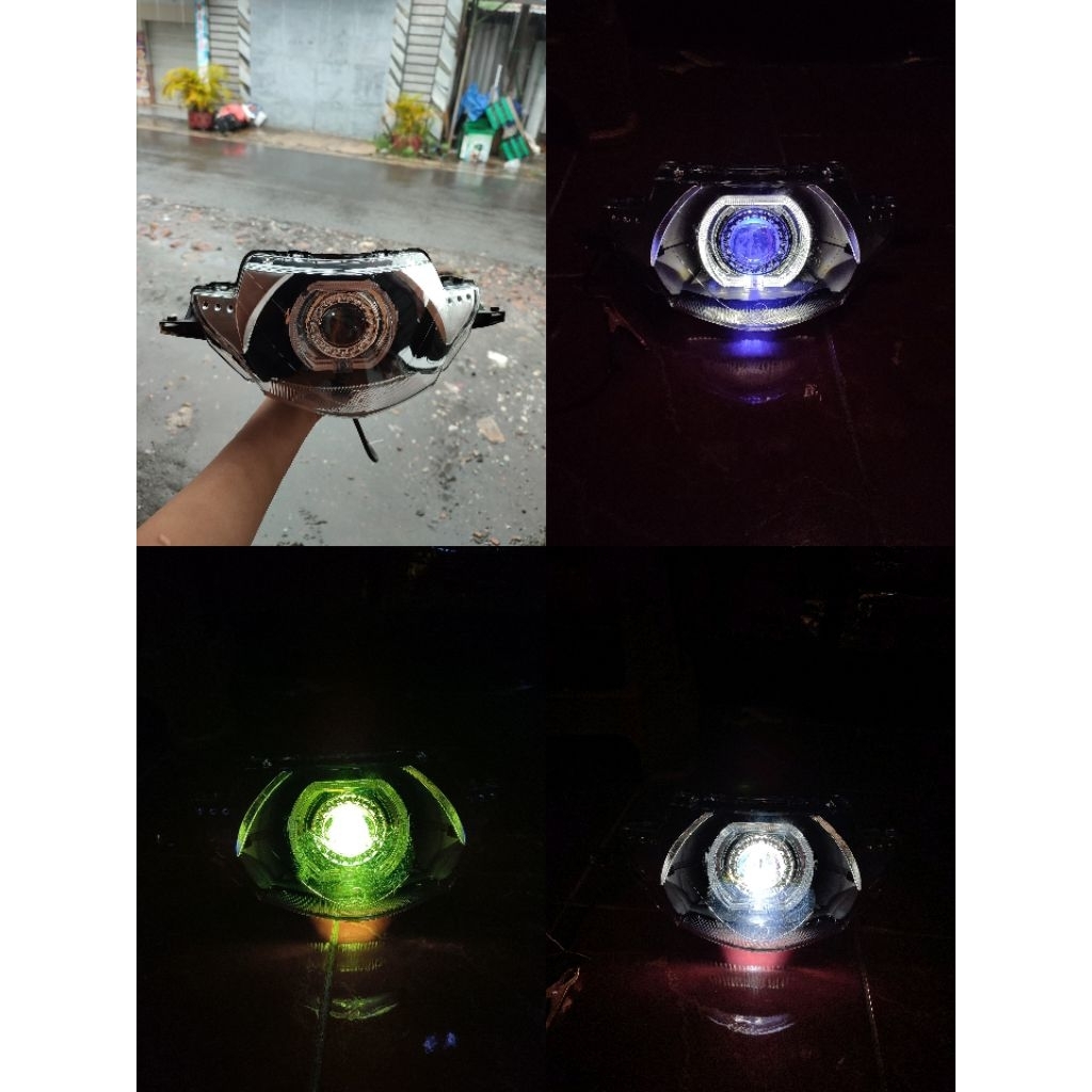 Ala Biled Supra 125 old AB1MK - Reflektor ala Biled Supra 125 - Lampu variasi Biled Supra  X 125