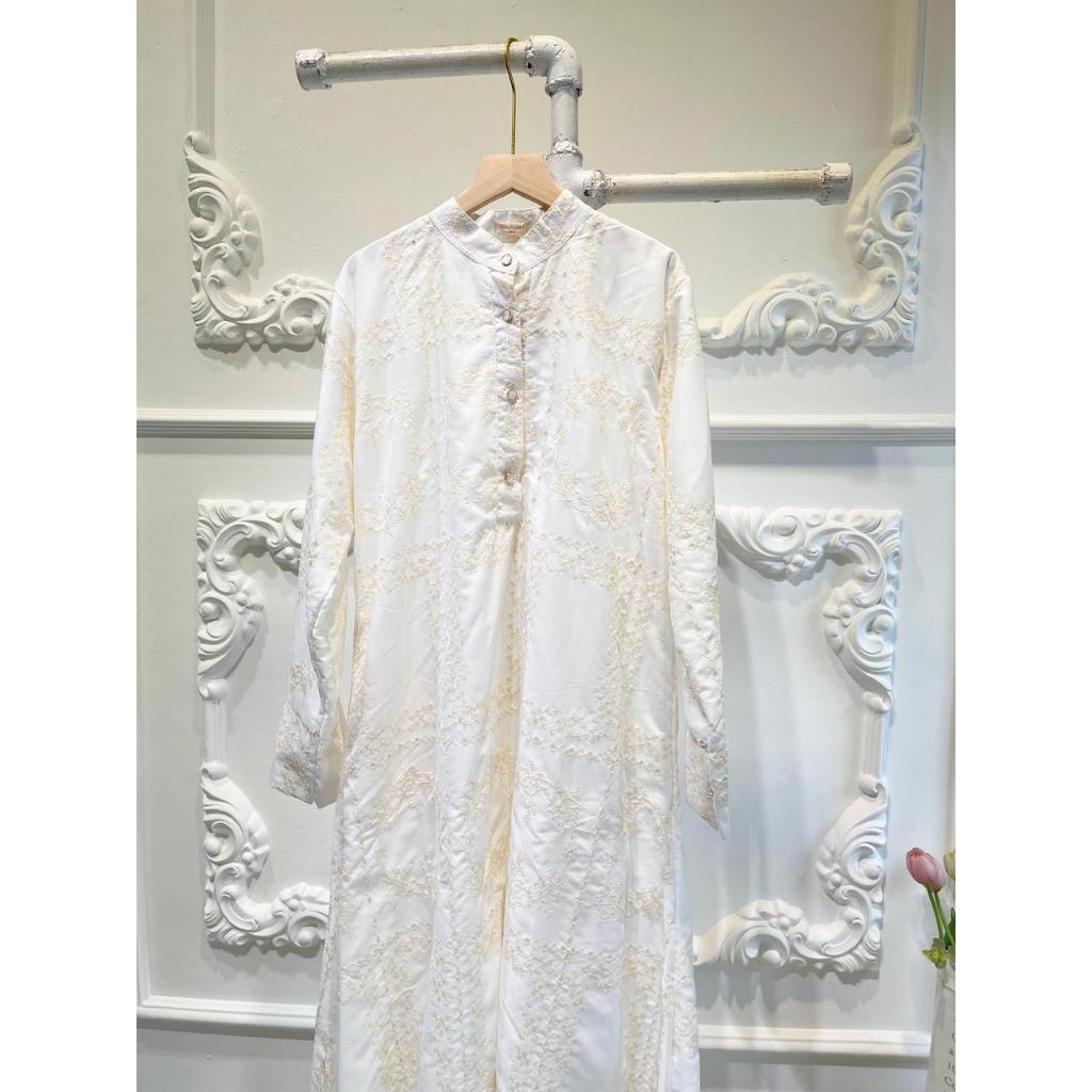 Gaun - Dress wanita - Abaya - Renata Dress - Matt Katun Bolong (Katbol)