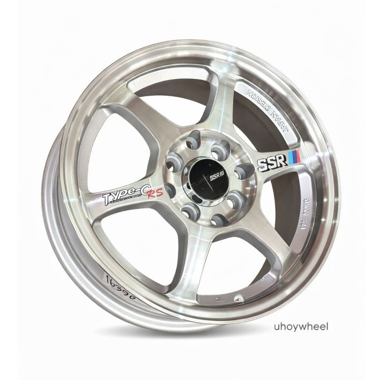 Velg SSR Type-C Ring 14x6 H4x100/114.3 et +38 Silver