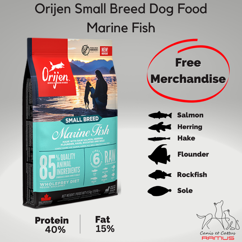 Orijen Small Breed Marine Fish 4,5 kg Dog Food
