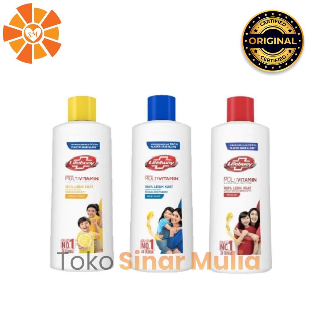 Lifebuoy Sabun Mandi Cair Botol 100ml
