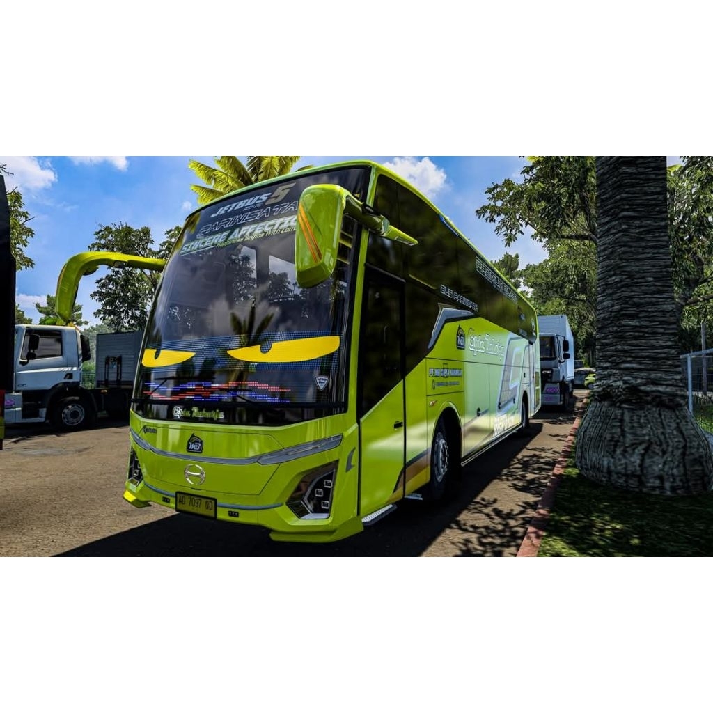 Paket Game ets2 ( LINK DOWNLOAD/ EMAIL) Indonesia bus map nuansa  Indonesia