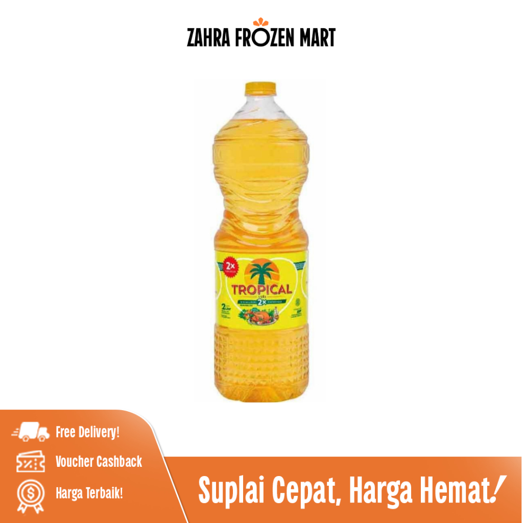 Minyak Tropical 2L - Zahra Frozen Mart