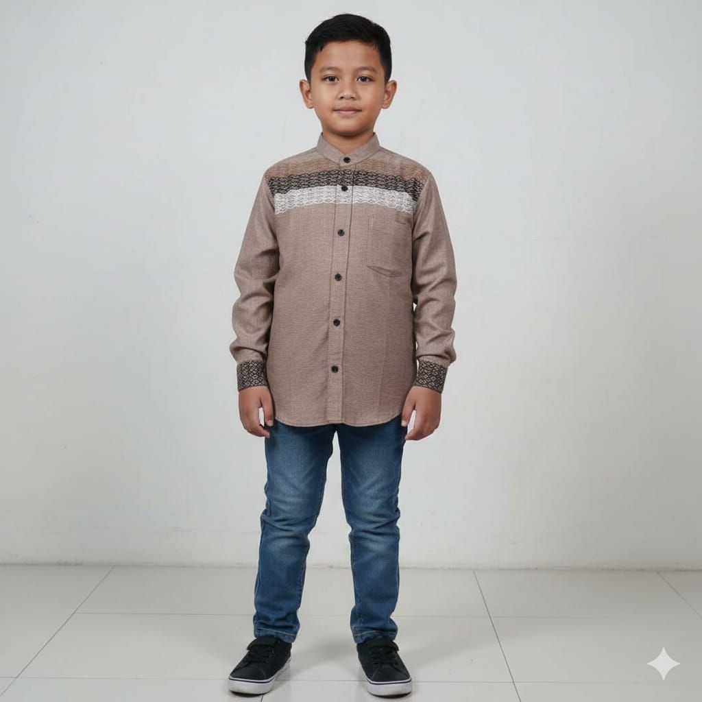 Kemeja koko kemko anak / busana muslim tanggung abg