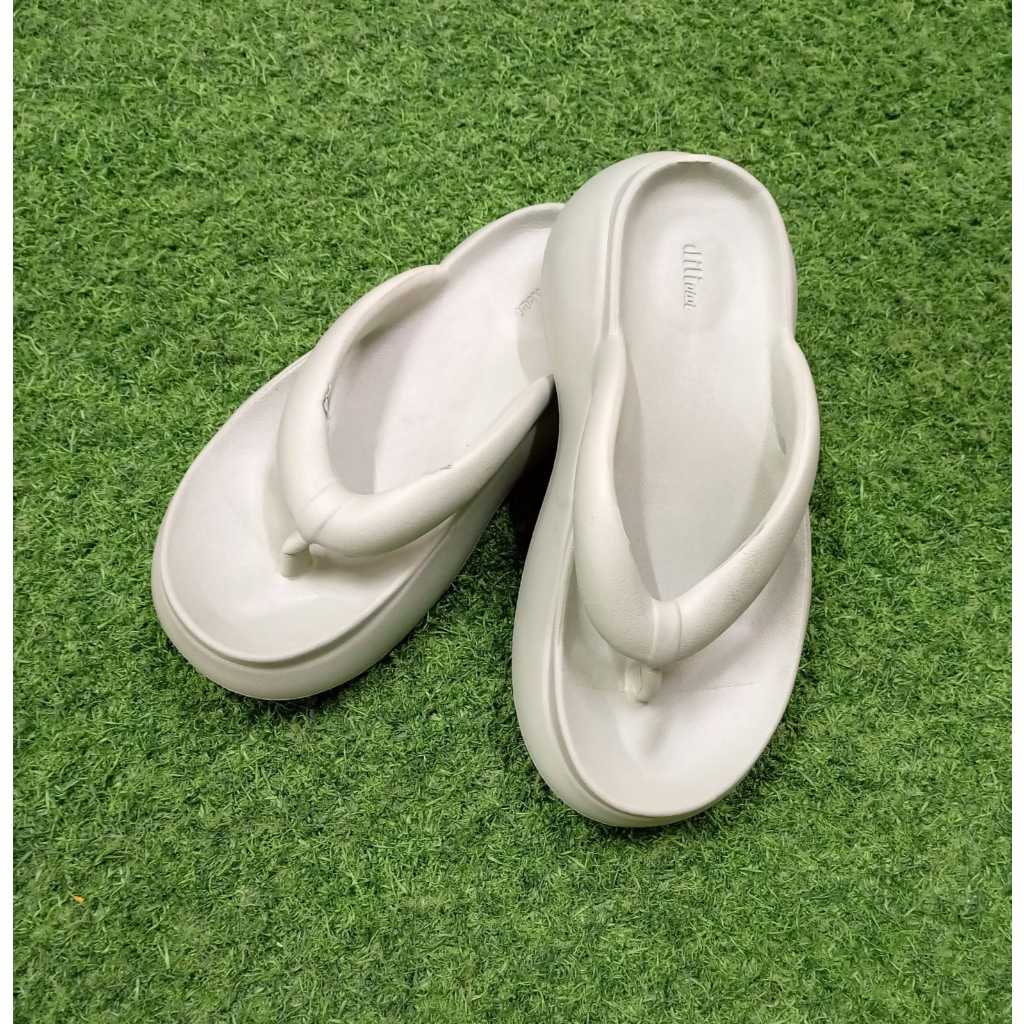 Golfer 216 Uk 36-40 | Sandal Jepit Karet Wanita | Sandal Wedges Empuk Anti Air | Sandal Kasual Wanit