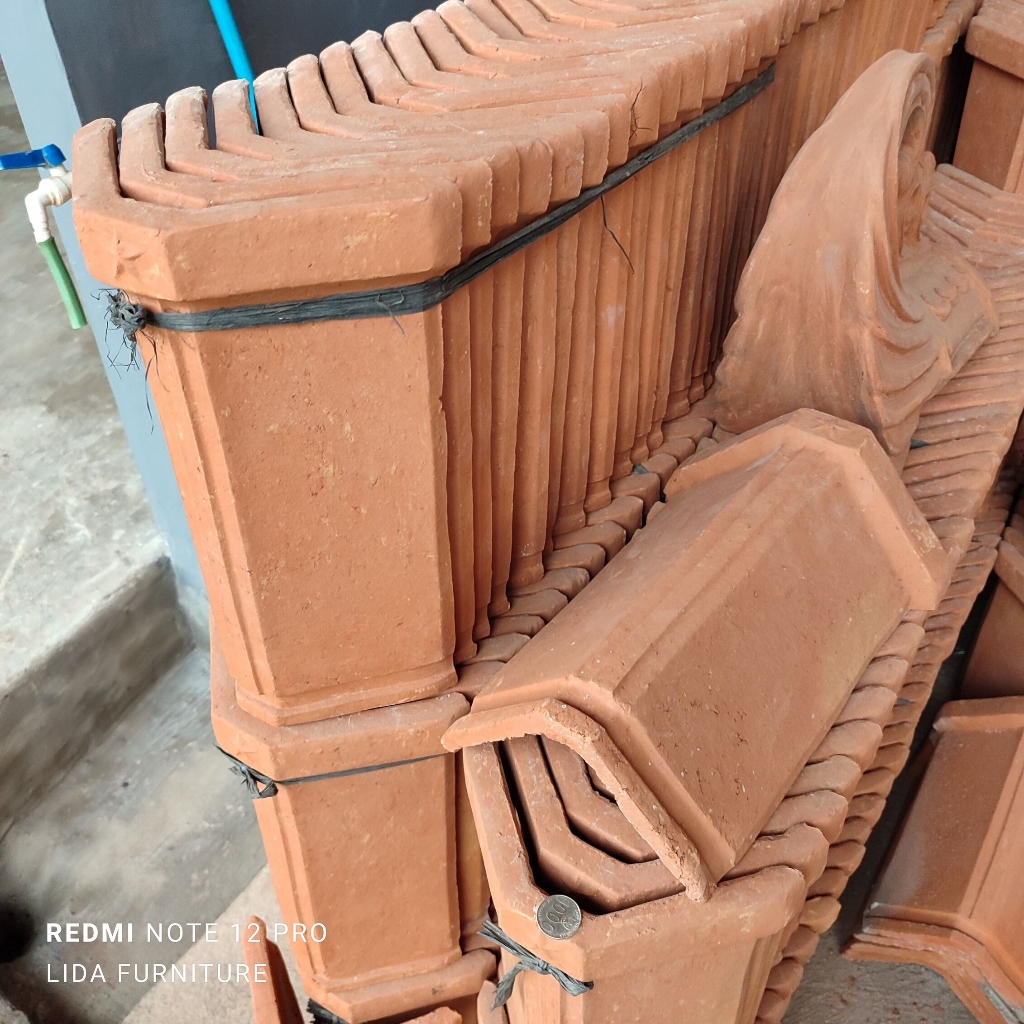 wuwung kerpus model bintang buat rumah limasan dan gazebo