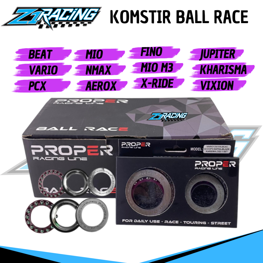 KOMSTIR PROPER RACING LINE BEAT SCOOPY ADV PCX GENIO VARIO 110 125 150 160 FI ESP STYLO BEAT DELUXE