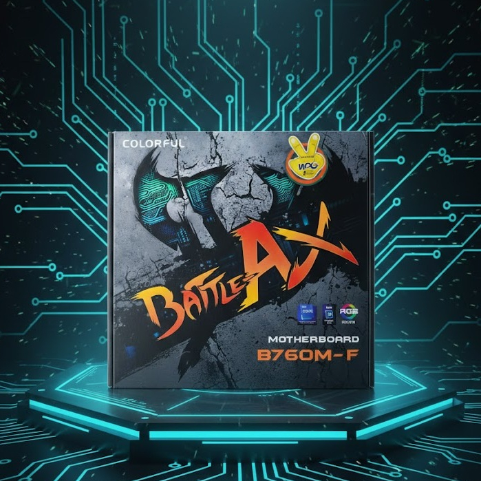MOTHERBOARD COLORFUL BATTLE-AX B760M-F