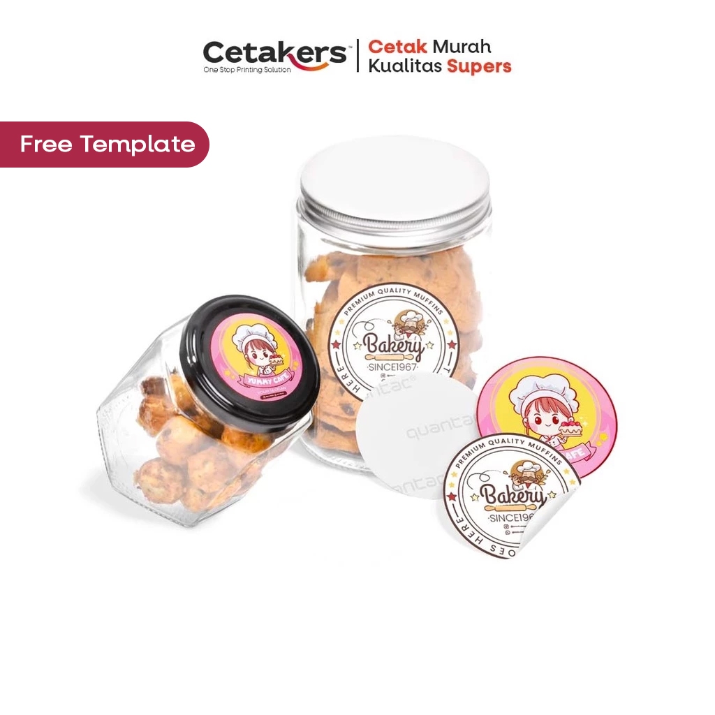 PHOTOBOOK LABEL VINYL TAHAN AIR KEMASAN BOTOL MAKANAN PRODUK MINUMAN TOPLES