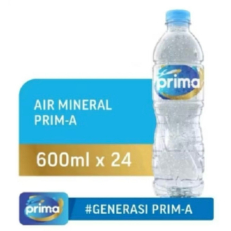 PRIMA BOTOL 600 ml AIR MINERAL 1 DUS ISI 24