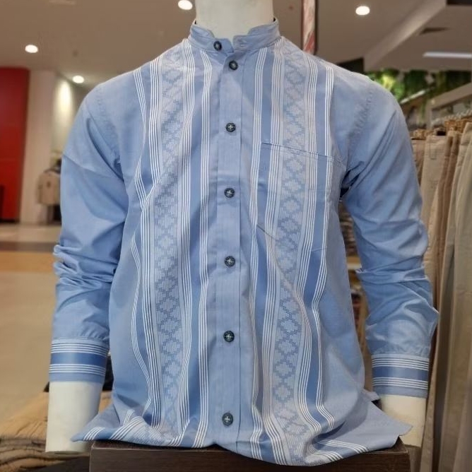 FOREX baju koko pria premium lengan panjang regular fit 007