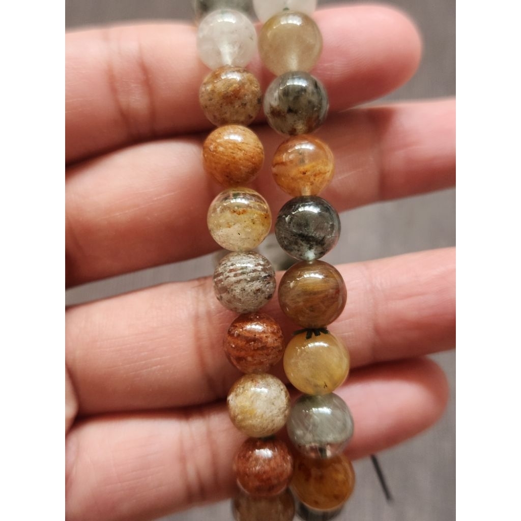 Gelang Batu Phantom Thousand Layer / Crystal Bracelet