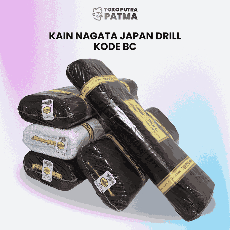 PROMO EXTRA Kain Nagata Drill Per 1/2 Meter Kode BC - Bahan Khusus Seragam & Celana Sekolah - Kemeja