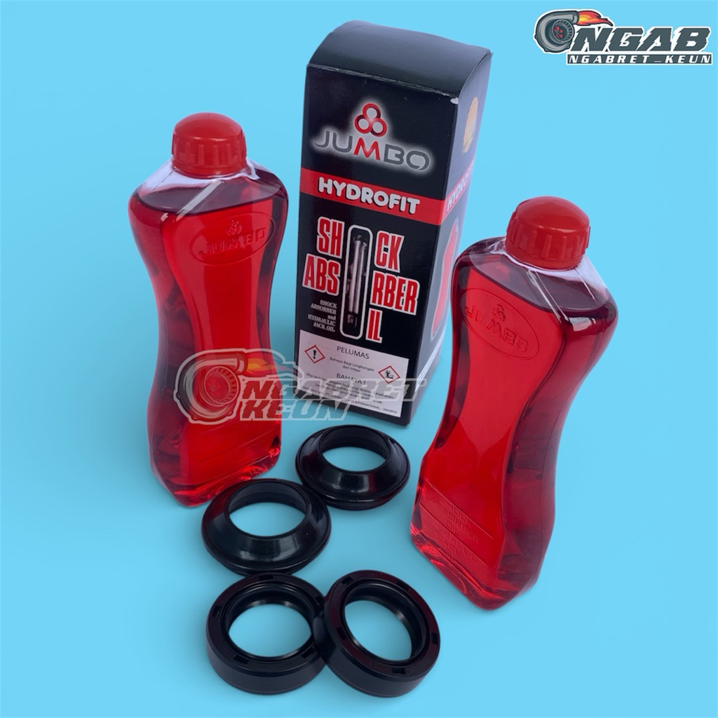 PAKET SEAL SHOCK DEPAN ORI (NOK) MIO SPORTY SMILE SOUL XRIDE BEAT KARBU VARIO GRAND JUPITER Z LEXI