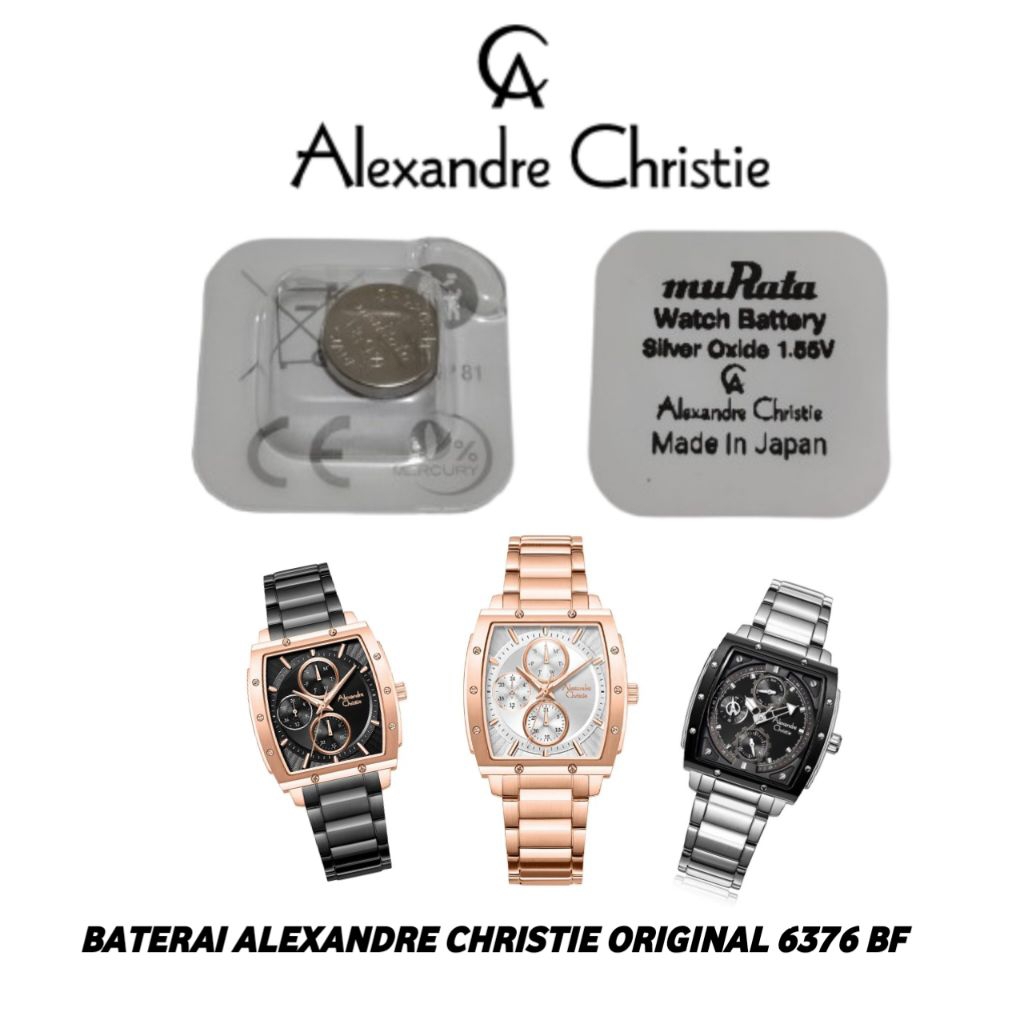 Baterai Alexandre Christie original 6376 BF