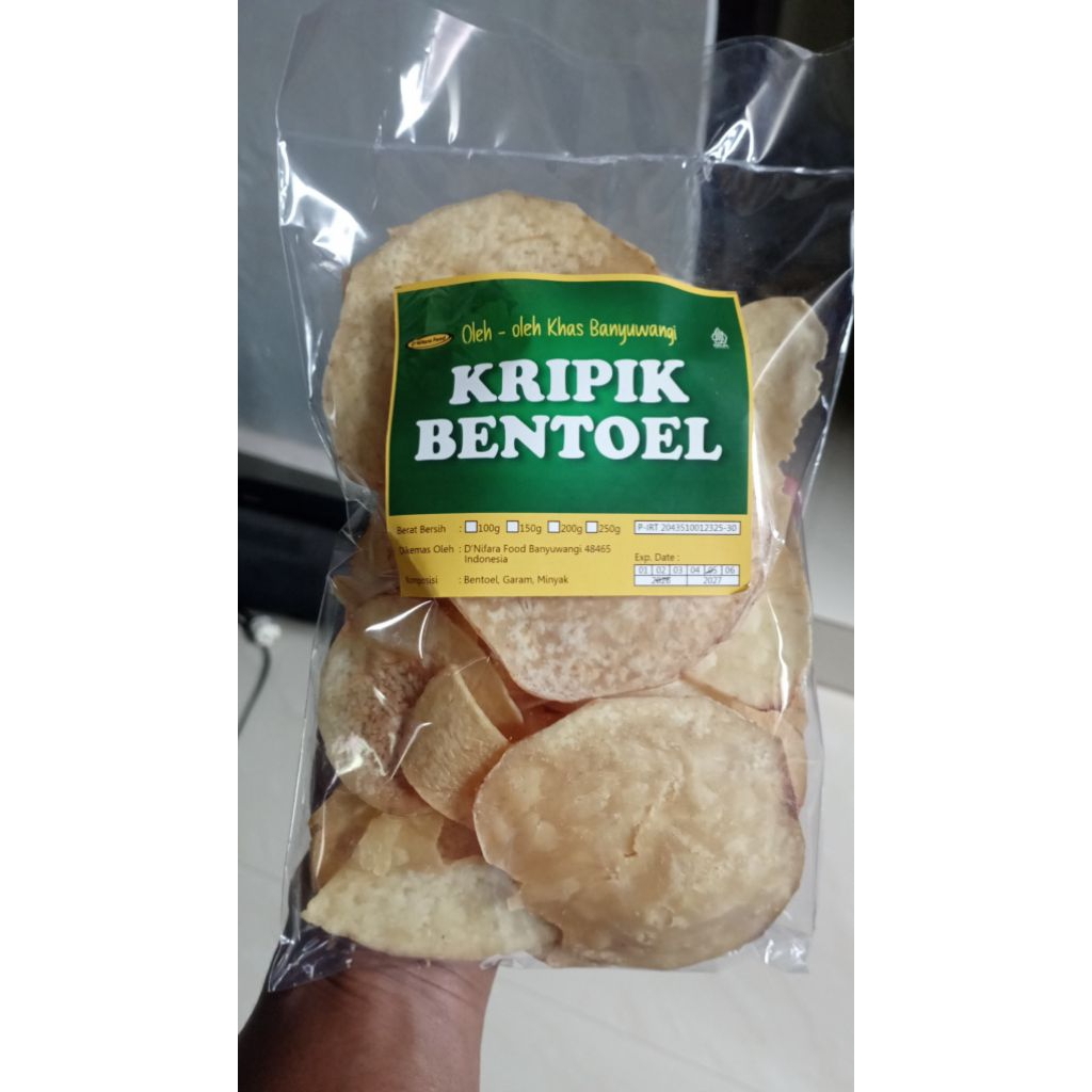 TERMURAH  Keripik (Bentoel ASLI) kemasan 500gram Free Extra Packing Bubblewarp