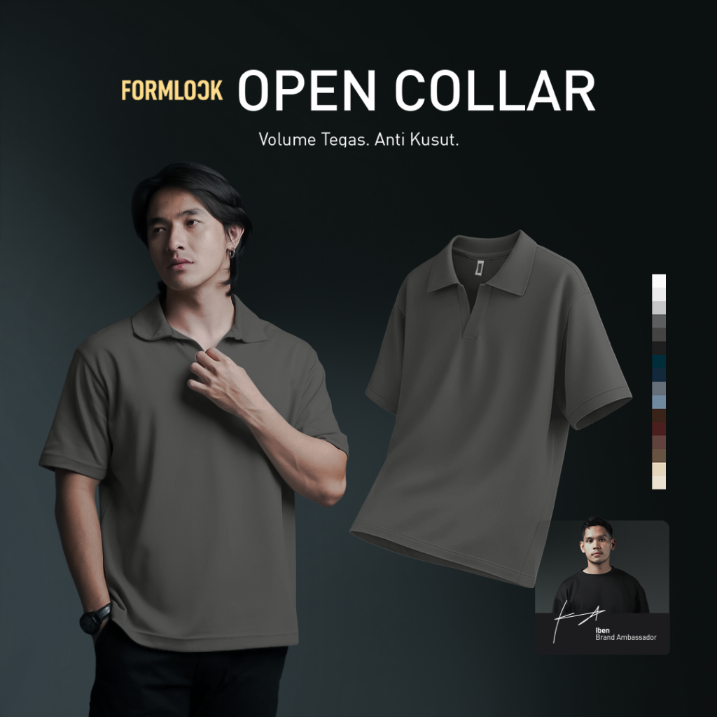 No Void Minds FORMLOCK Open Collar | Smoke