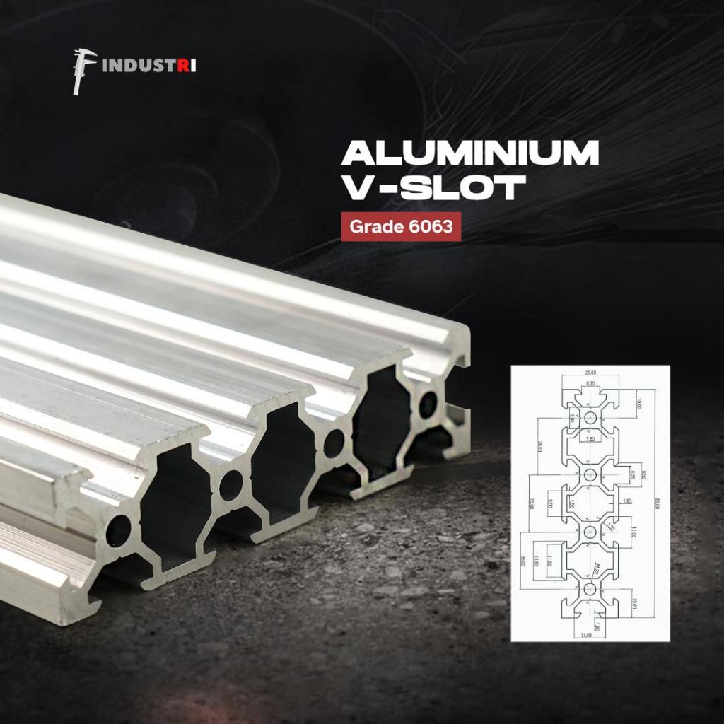 Aluminium profile V Slot 4080 | Aluminium CNC Track T slot conveyor