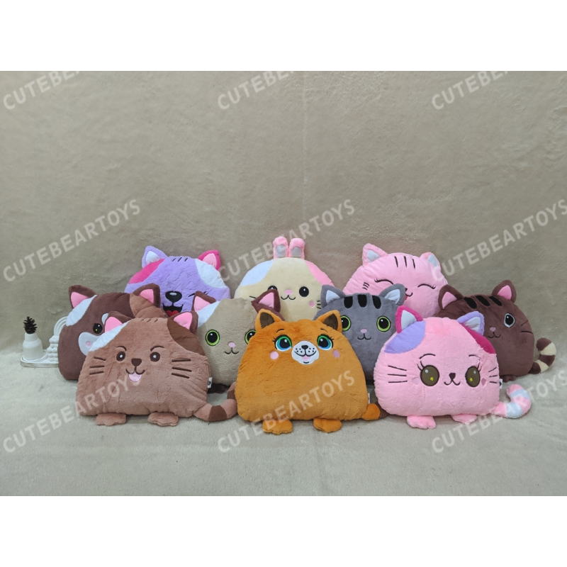 Bantal Animal Anak Lucu Bantal Sofa Bantal Duduk Cat Rabbit Husky