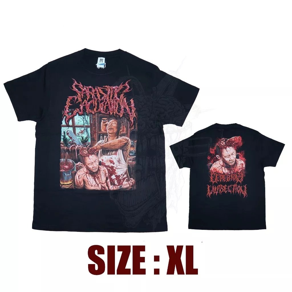 TSHIRT PARASITIC EJACULATION - CEREBRAL VIVISECTION
