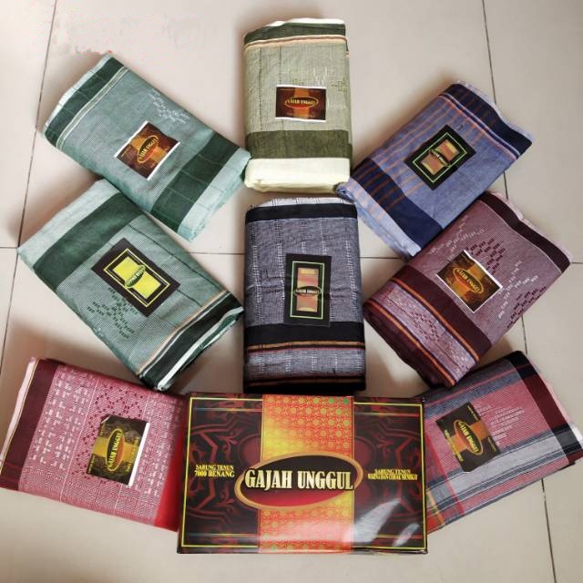 Sarung Tenun Gajah Unggul Al Batavia Original Bahan Halus Tidak Kusut Harga Murah Sarung Lembut 7000