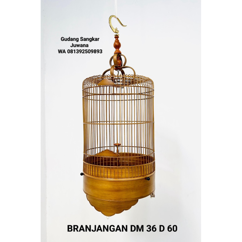 Sangkar Branjangan Bambu. Dm 38 & 36 fullset kerodong