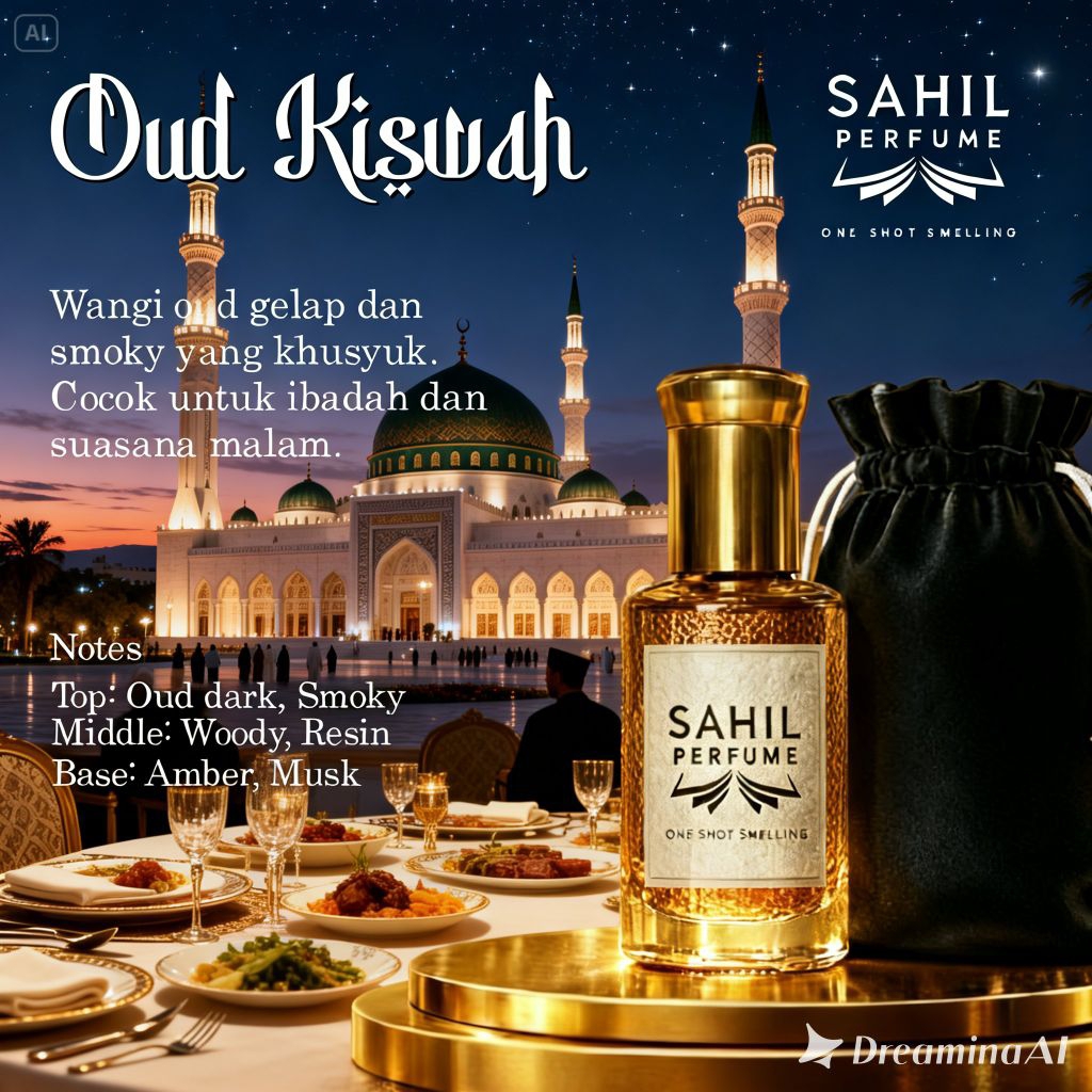 PARFUME OUD SERIES BESST SELLER  TIMUR TENGAH MADINAH TAHAN LAMA 6ml