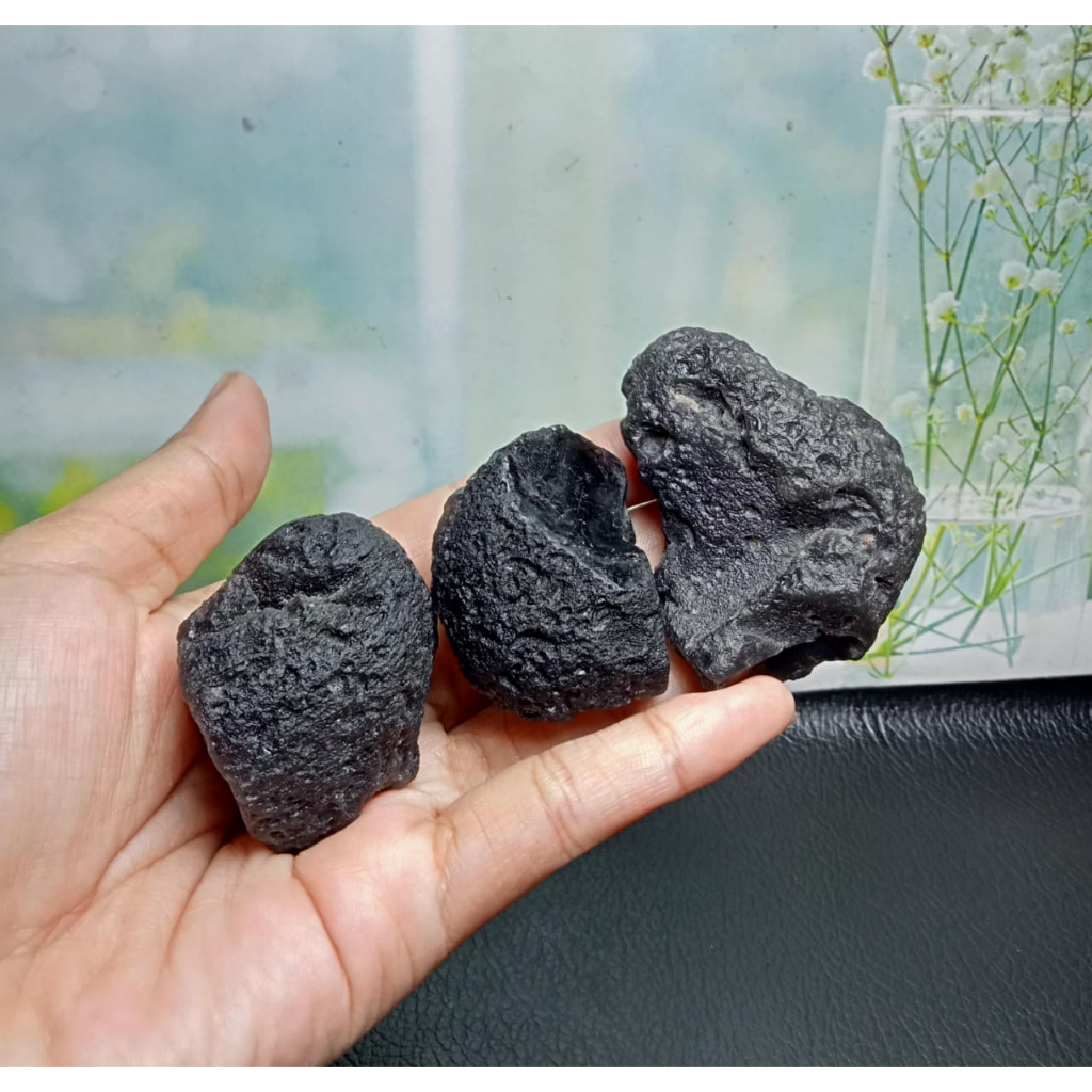 Tektite Tibet Rough / Raw (5)