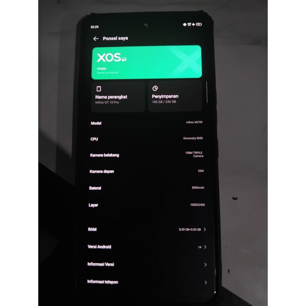 Infinix GT 10 Pro second