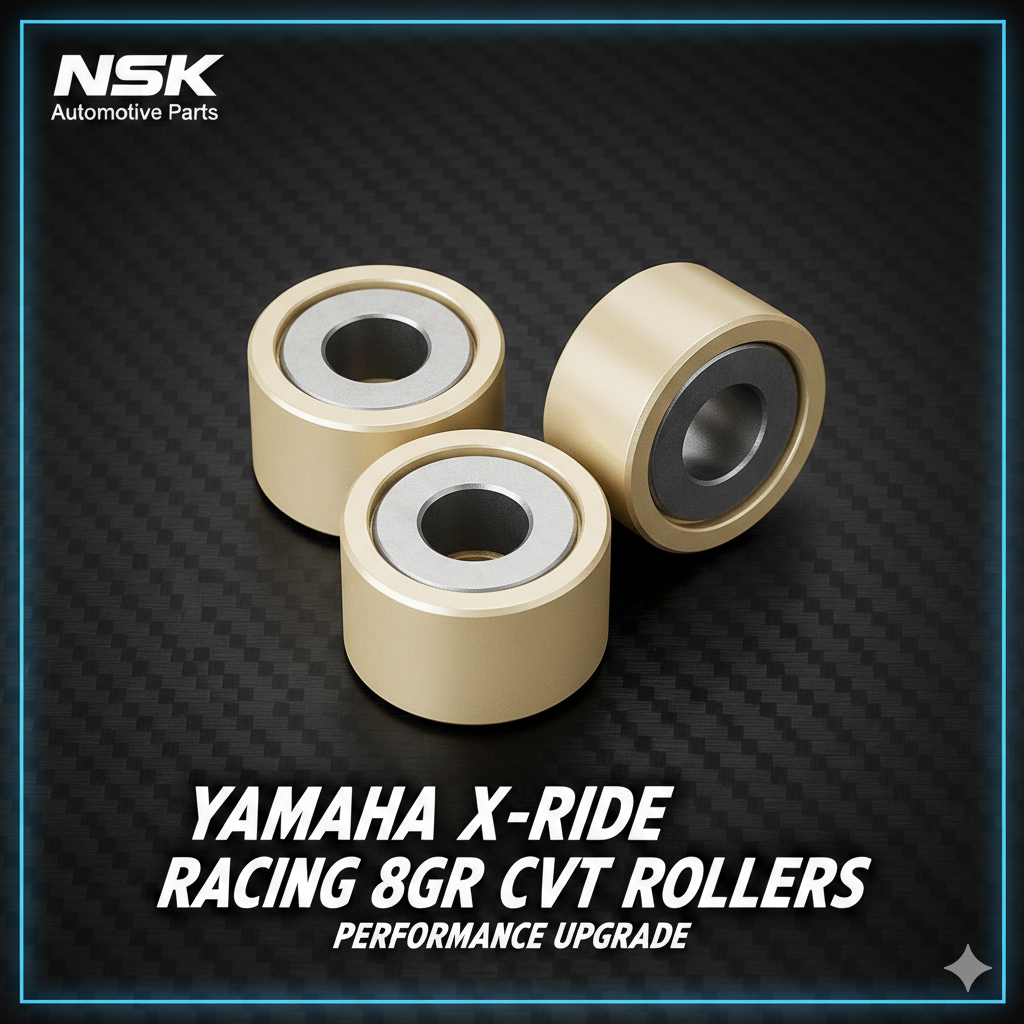 Roller CVT 8 Gram Yamaha X Ride Self Lubrication Tarikan Enteng Responsif NSK