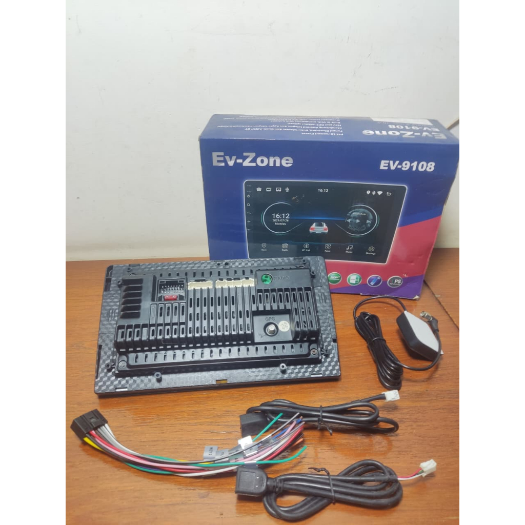 Head Unit Android 9 Inch EV Zone 9108 - RAM 2GB/32GB IPS Screen Full HD