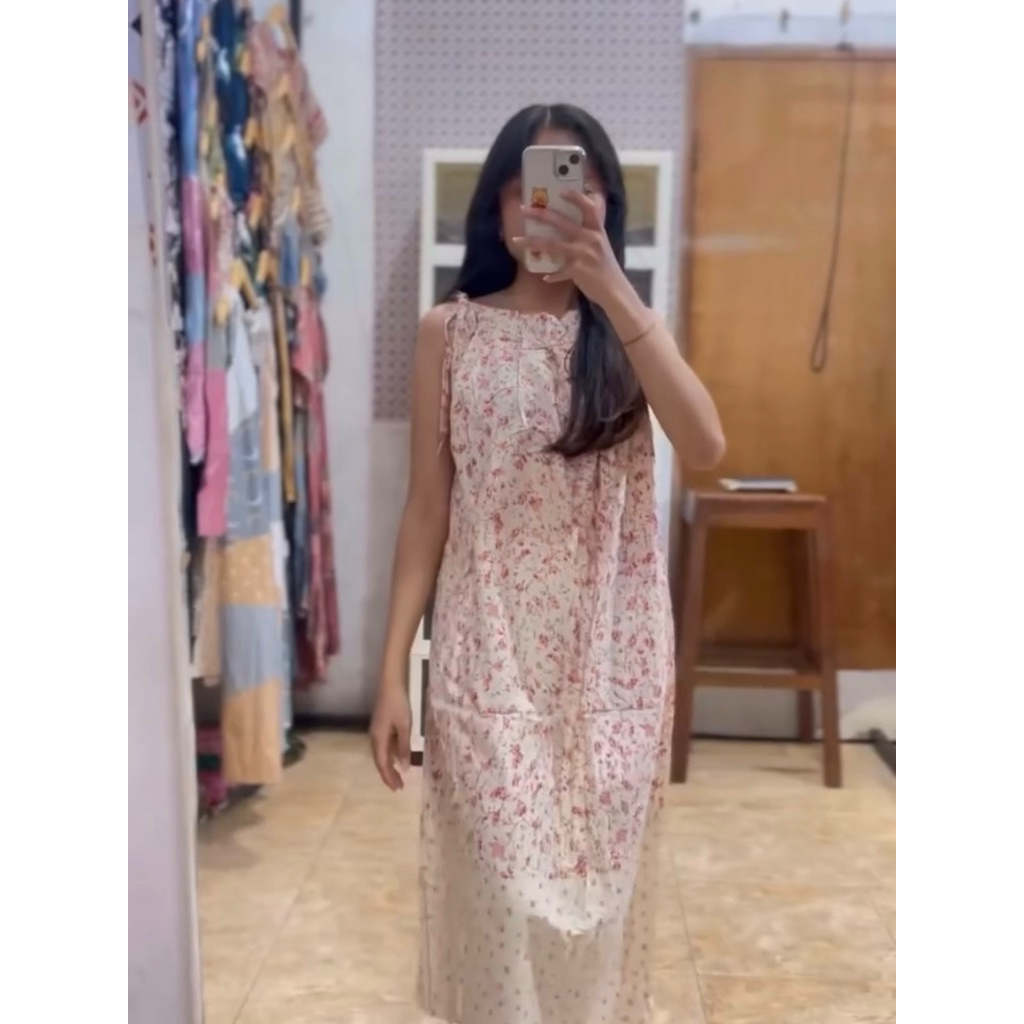 daster kekinian tali bahu kecil