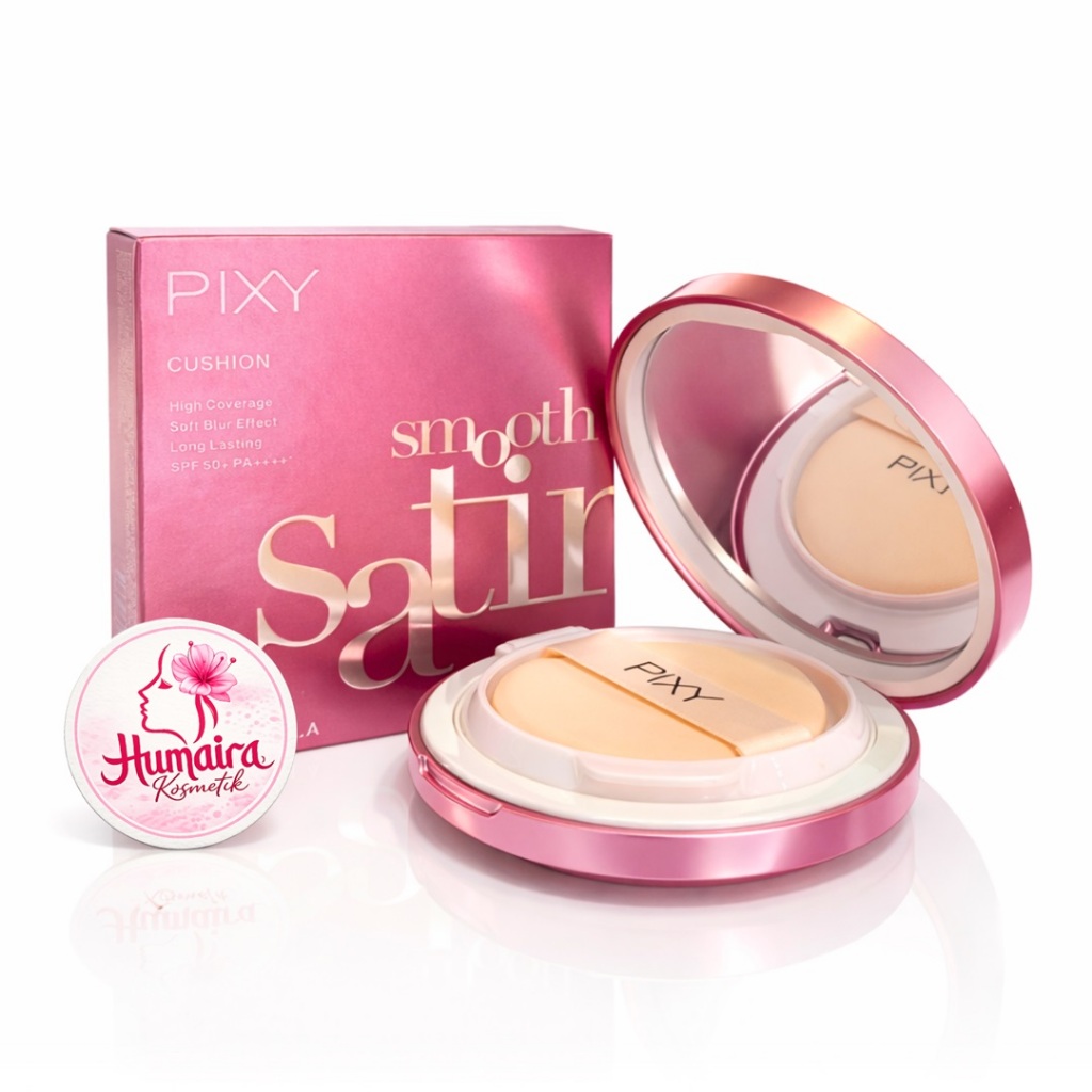 Bedak Pixy Smooth Satin Cushion