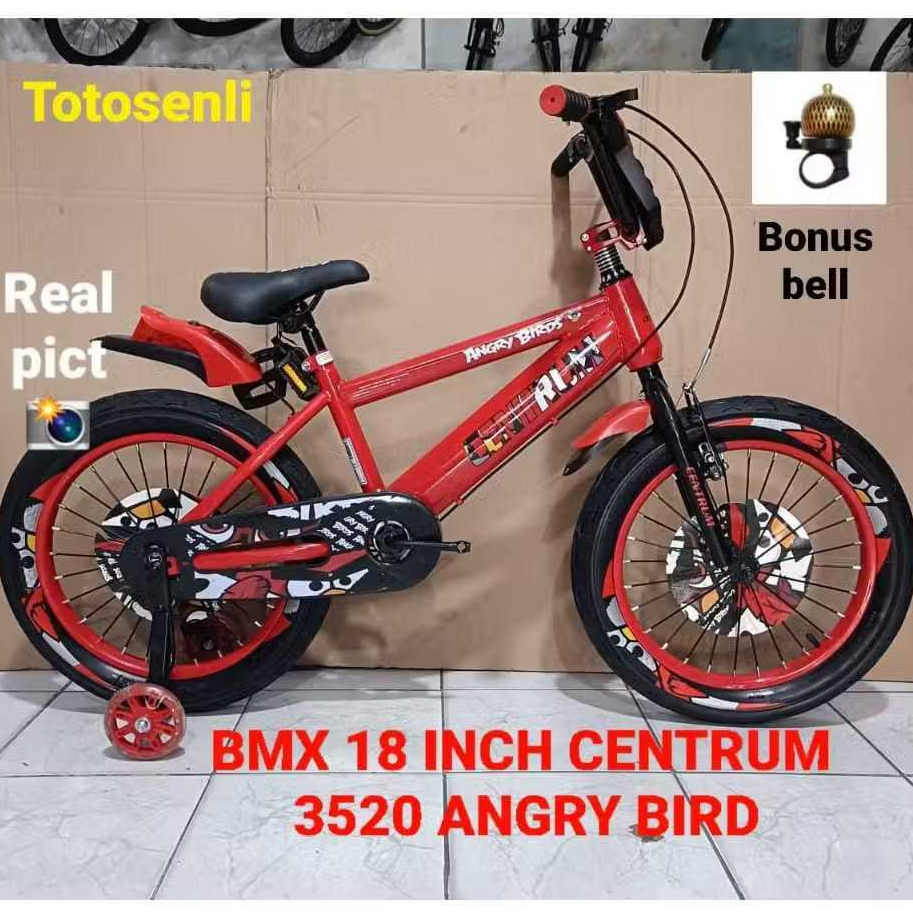 sepeda anak bmx 18 inch twins-mortein 531-561 mortein -centrum 3520 sepeda anak bmx 18 inch