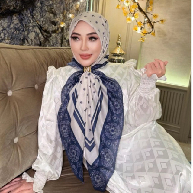 ShellaSaukia Gamis Polos Embos Premium terbaru ORI SS