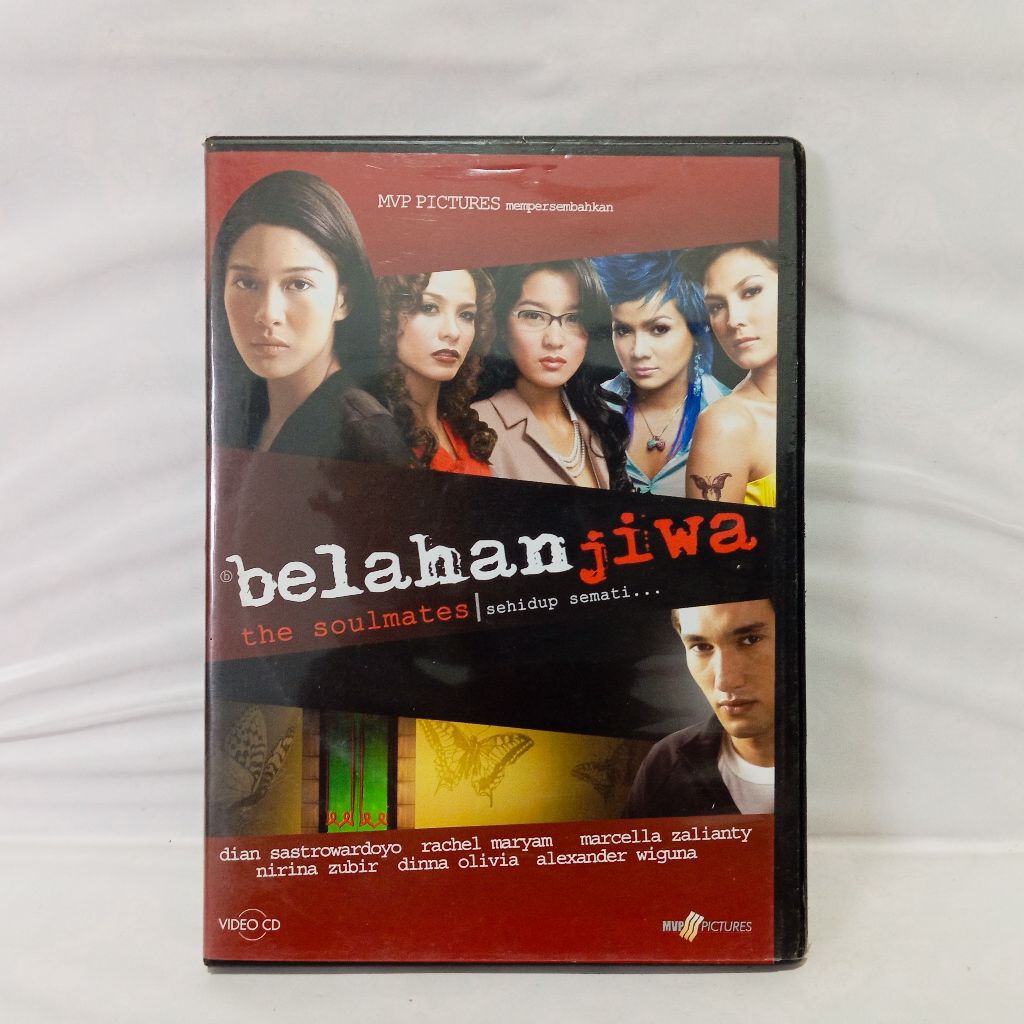 VCD Belahan Jiwa - Dian Sastrowardoyo Rachel Maryam Nirina Zubir